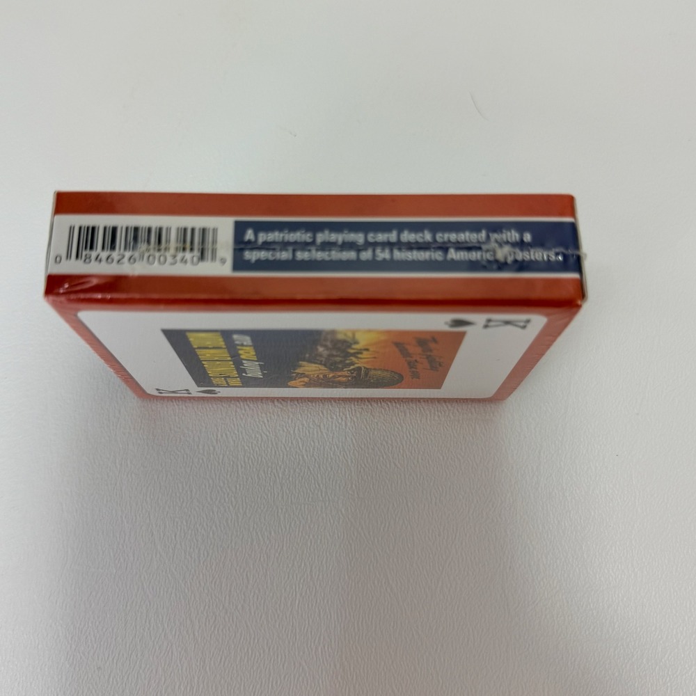 U.S. Game Systems USA War Posters Poker Sized Playing Cards 2008 Sealed - Picture 5 of 8